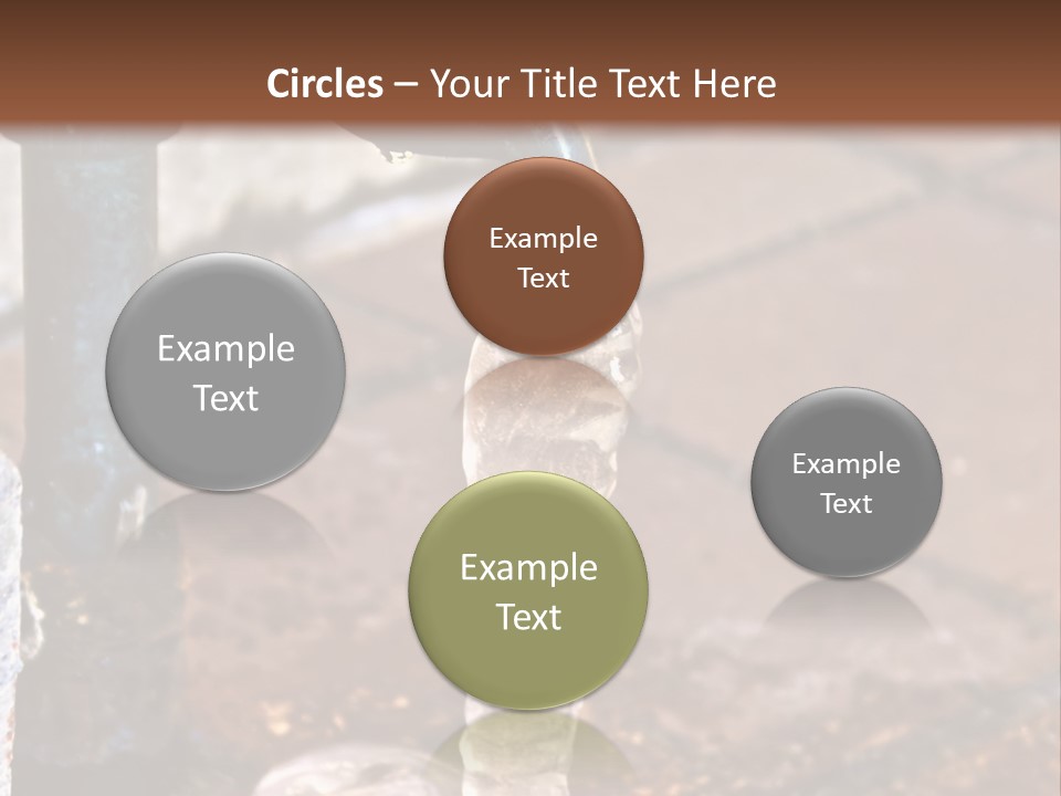 Frozen Winter Metal PowerPoint Template