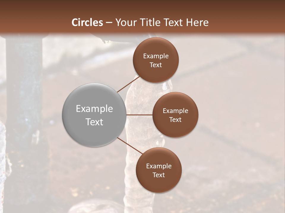 Frozen Winter Metal PowerPoint Template