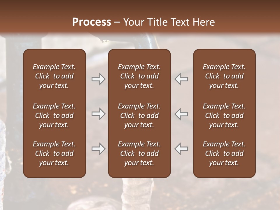 Frozen Winter Metal PowerPoint Template