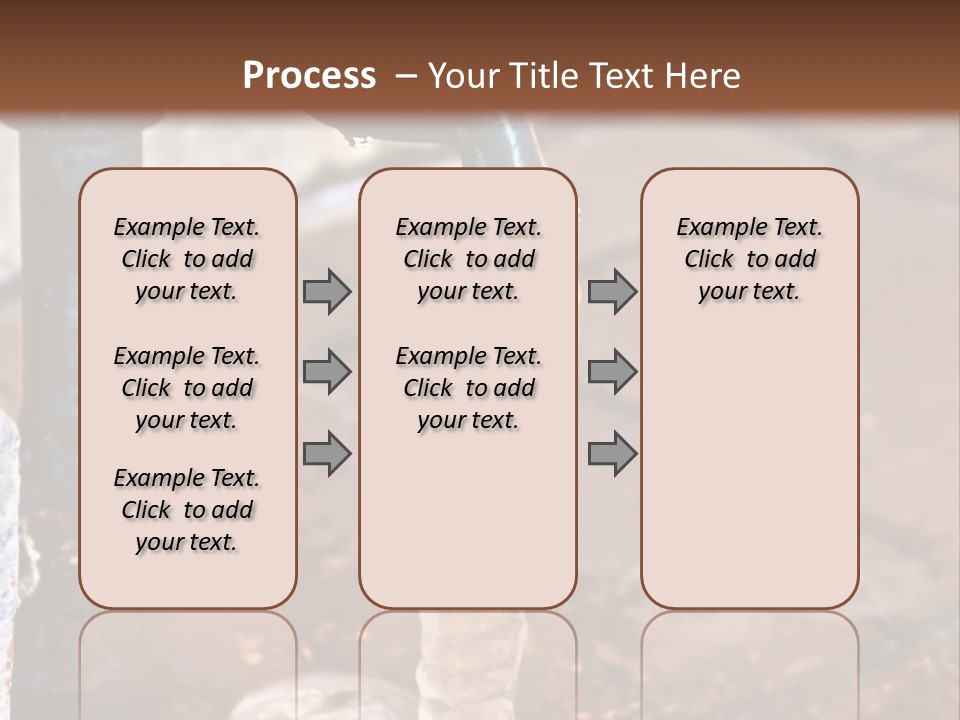 Frozen Winter Metal PowerPoint Template