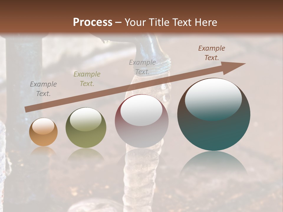 Frozen Winter Metal PowerPoint Template