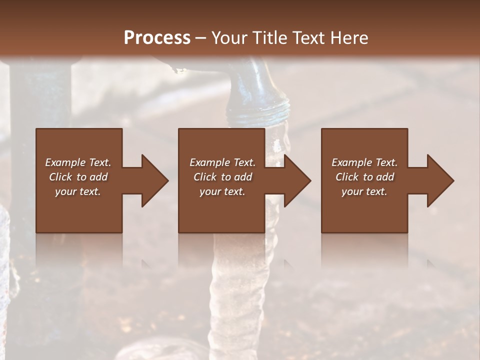 Frozen Winter Metal PowerPoint Template