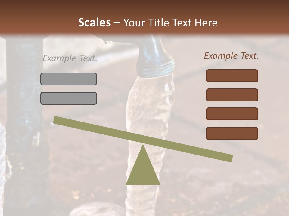 Frozen Winter Metal PowerPoint Template