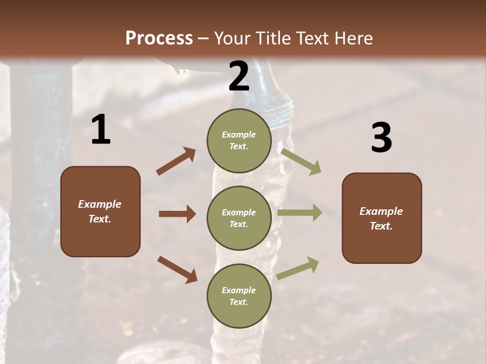 Frozen Winter Metal PowerPoint Template