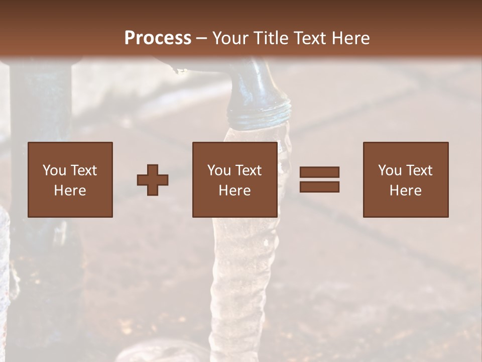 Frozen Winter Metal PowerPoint Template