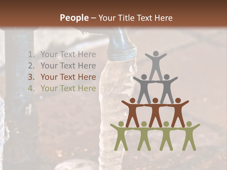 Frozen Winter Metal PowerPoint Template