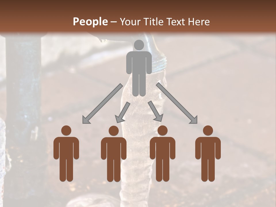 Frozen Winter Metal PowerPoint Template