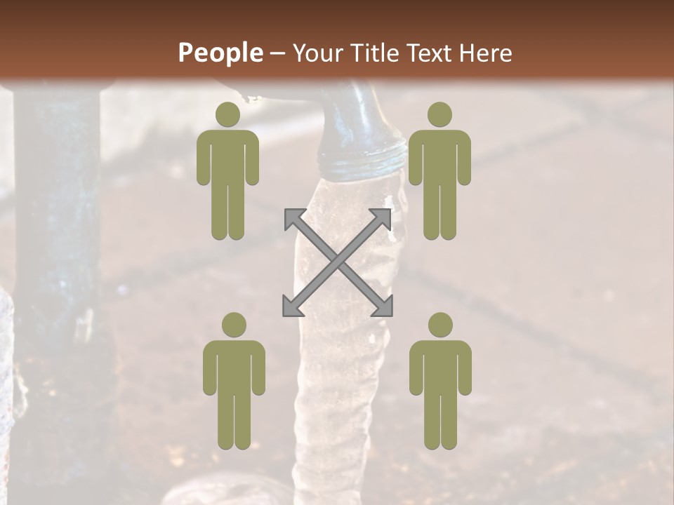 Frozen Winter Metal PowerPoint Template