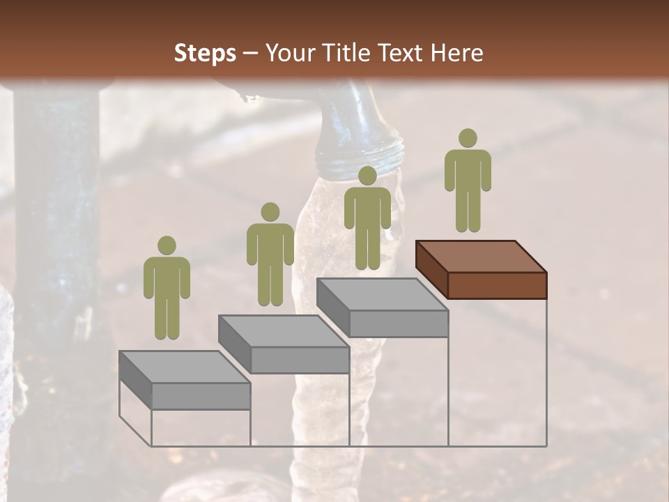 Frozen Winter Metal PowerPoint Template