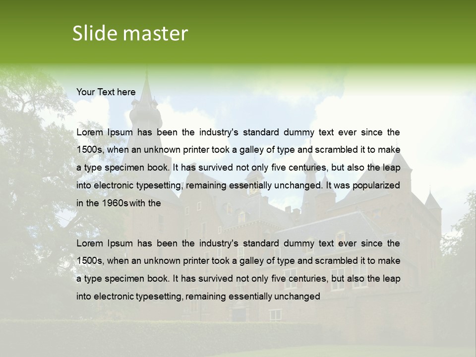 Dutch Culture Royal PowerPoint Template