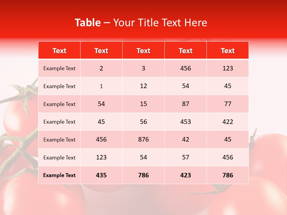 Protein Isolated Harvest PowerPoint Template