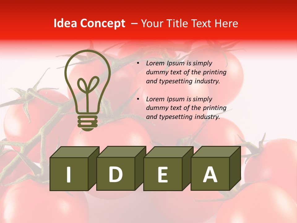 Protein Isolated Harvest PowerPoint Template