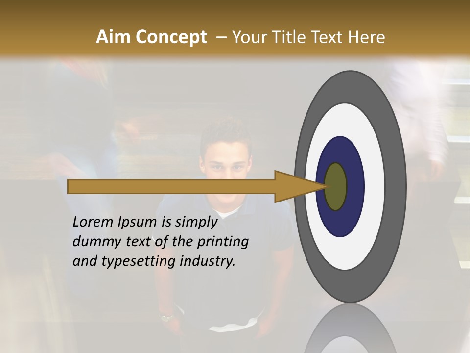 Level Drawing Choice PowerPoint Template