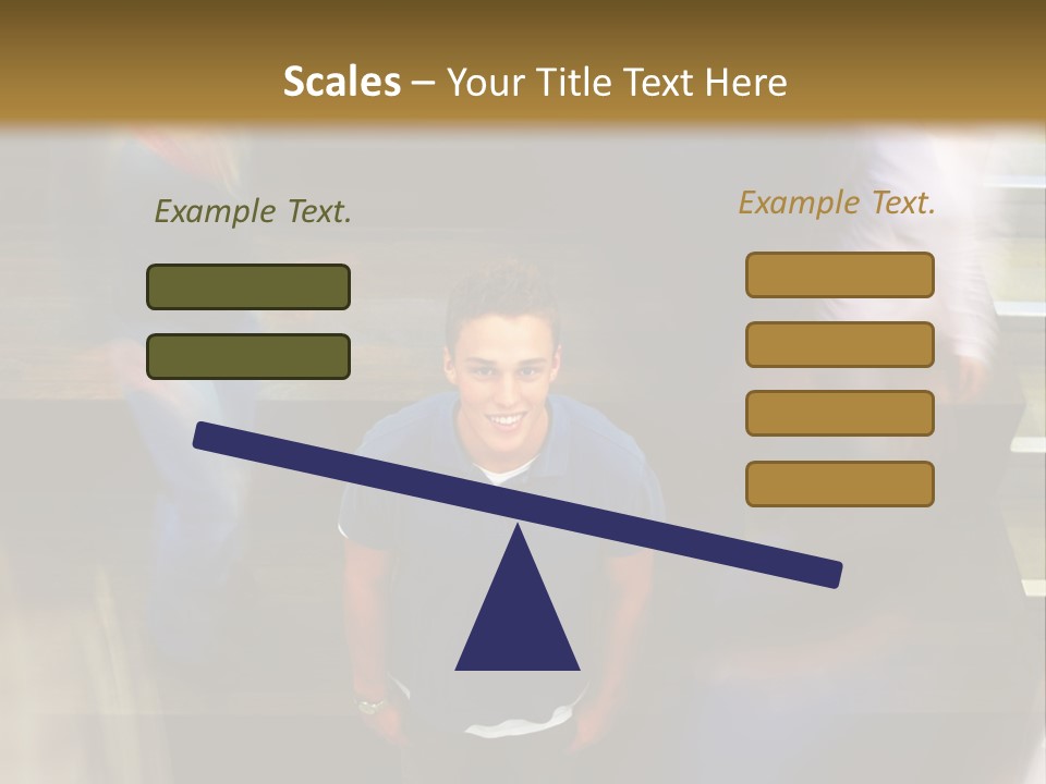 Level Drawing Choice PowerPoint Template