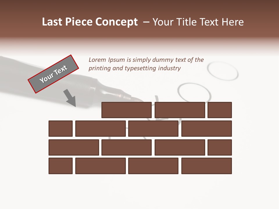 Level Drawing Choice PowerPoint Template
