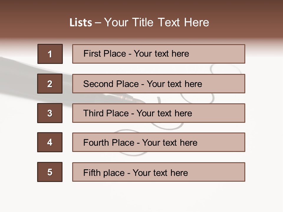 Level Drawing Choice PowerPoint Template