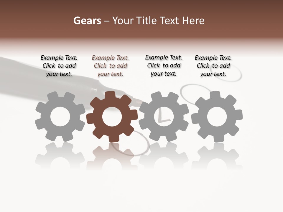 Level Drawing Choice PowerPoint Template