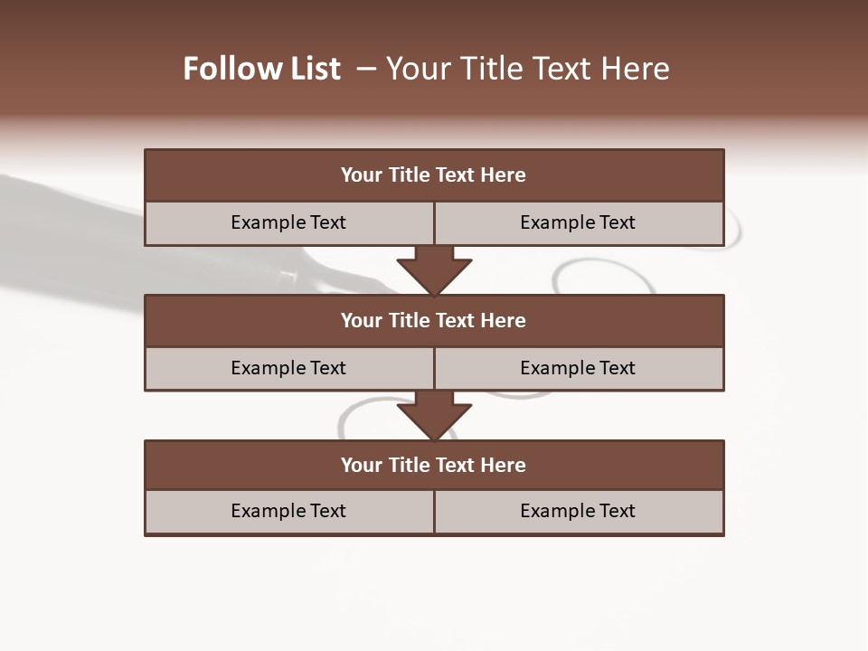 Level Drawing Choice PowerPoint Template