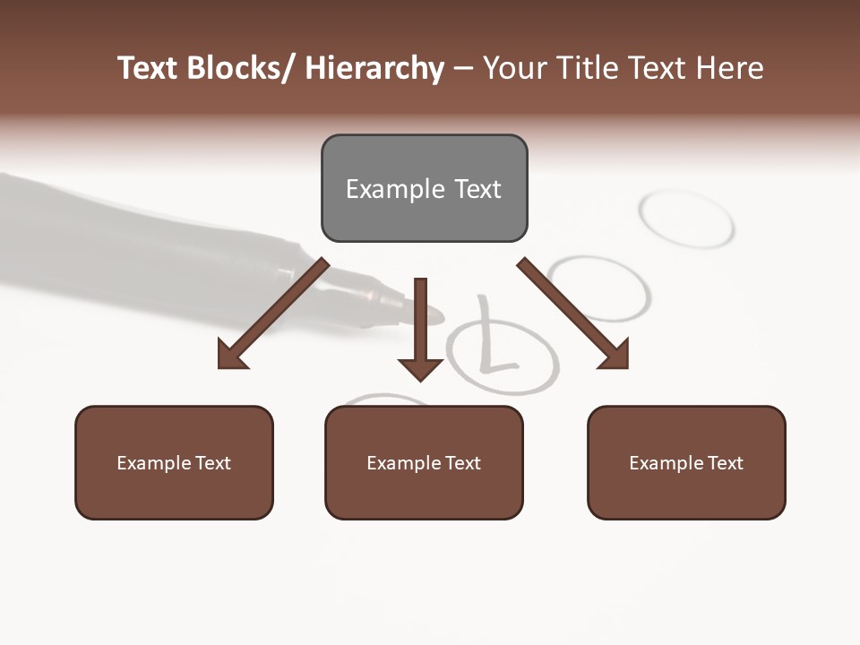 Level Drawing Choice PowerPoint Template