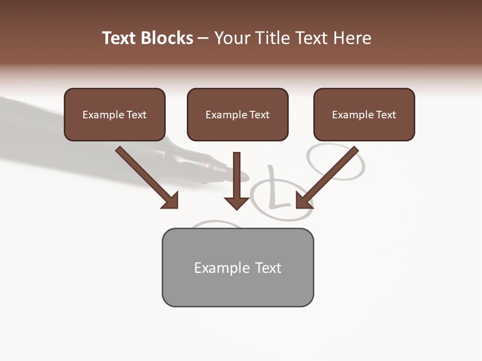 Level Drawing Choice PowerPoint Template