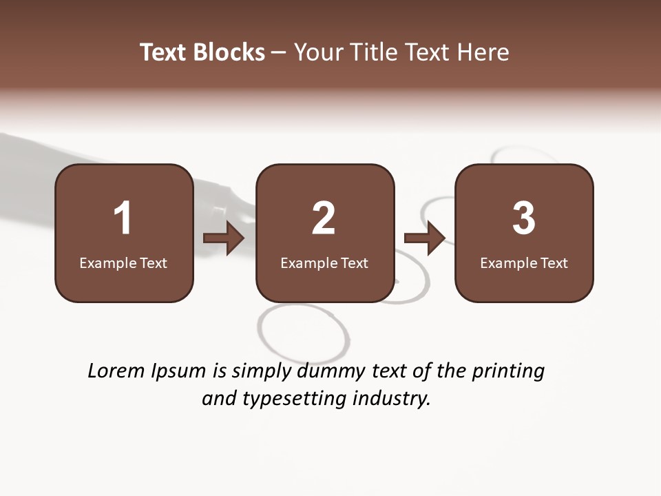 Level Drawing Choice PowerPoint Template