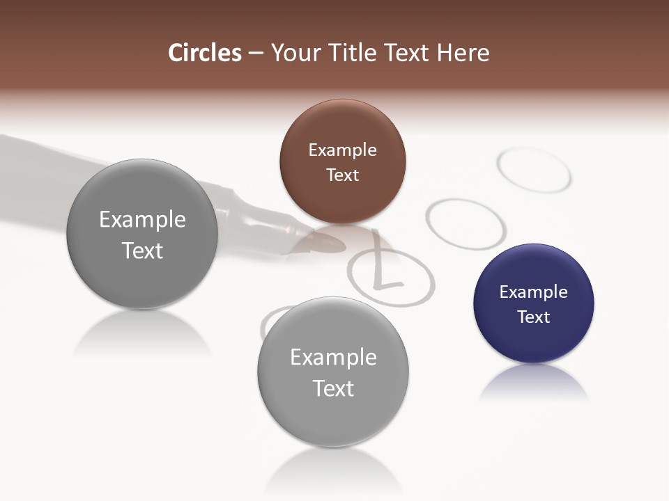 Level Drawing Choice PowerPoint Template