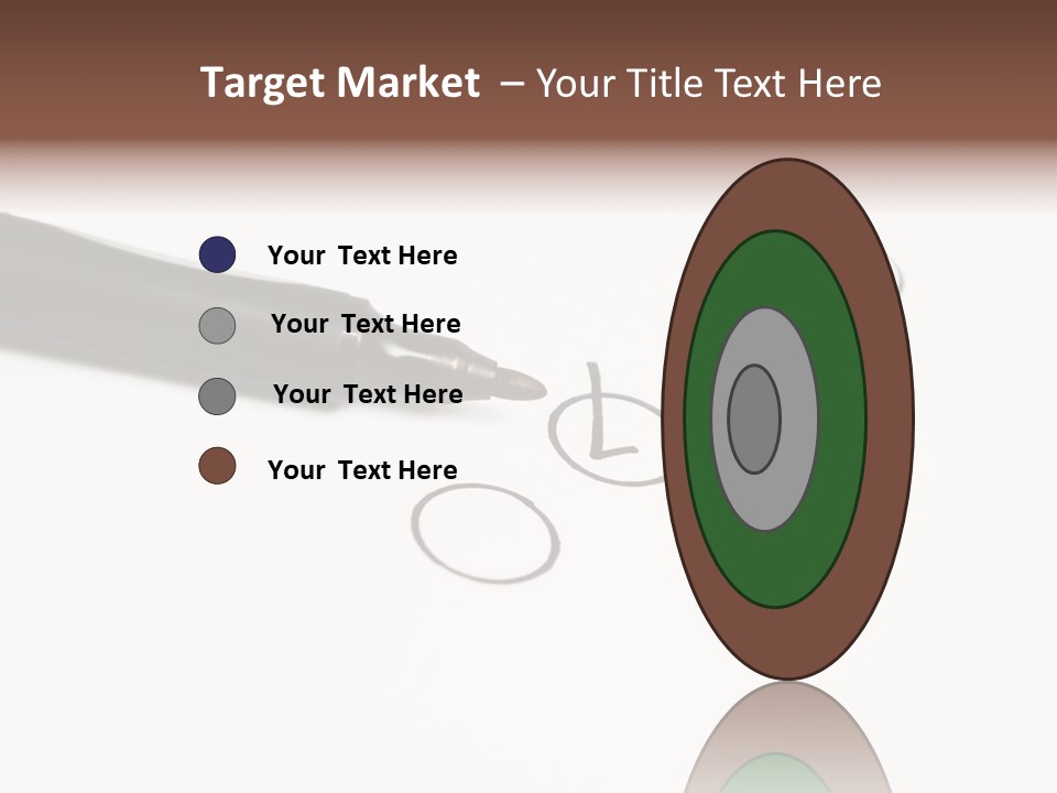 Level Drawing Choice PowerPoint Template