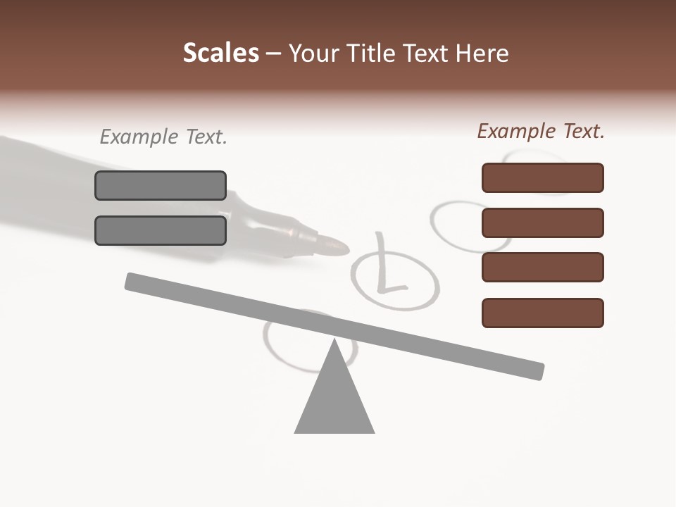 Level Drawing Choice PowerPoint Template