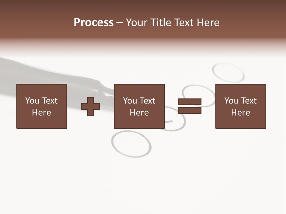 Level Drawing Choice PowerPoint Template