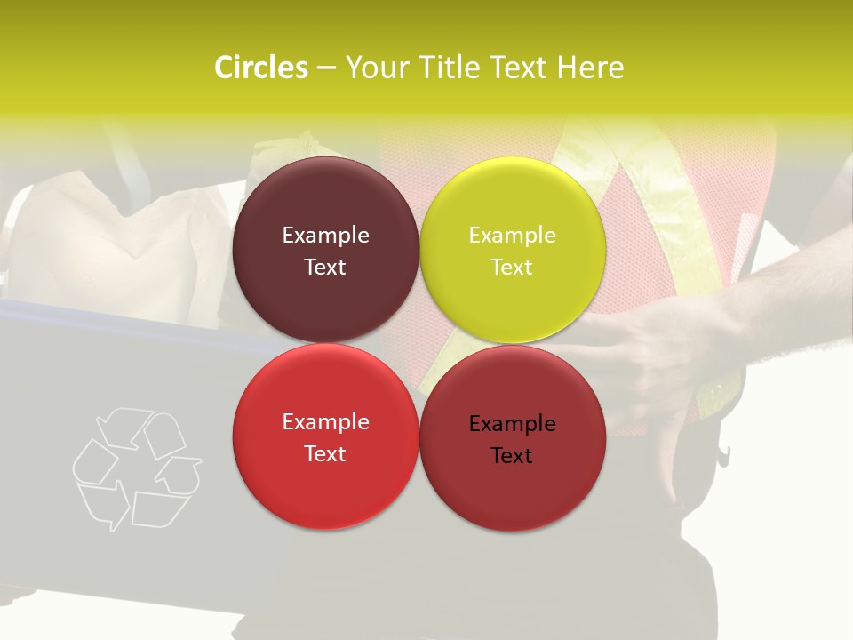 Orange Verdure Sky PowerPoint Template