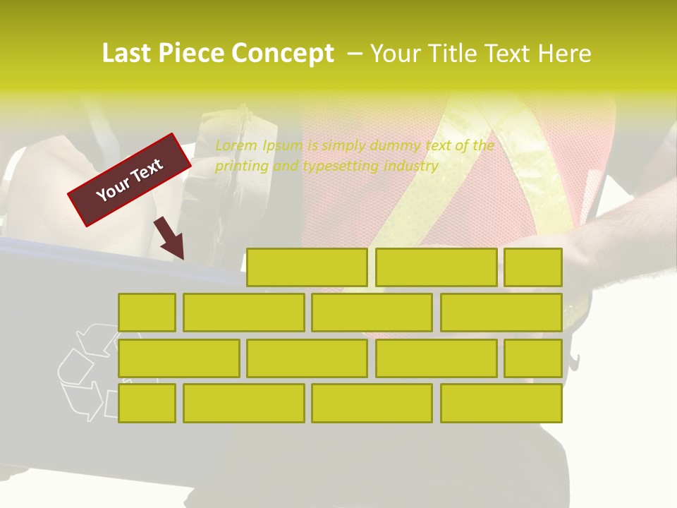 Orange Verdure Sky PowerPoint Template