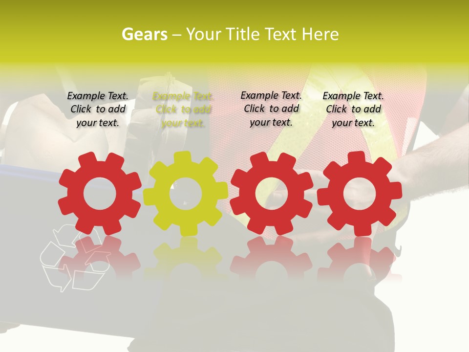 Orange Verdure Sky PowerPoint Template