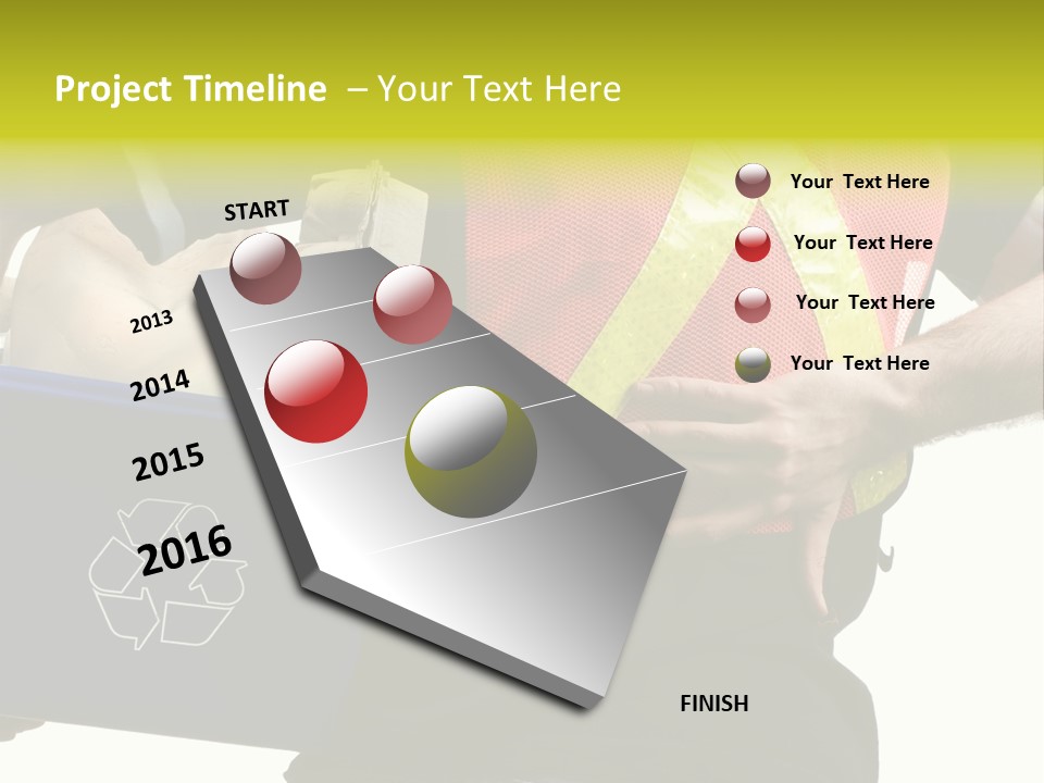 Orange Verdure Sky PowerPoint Template