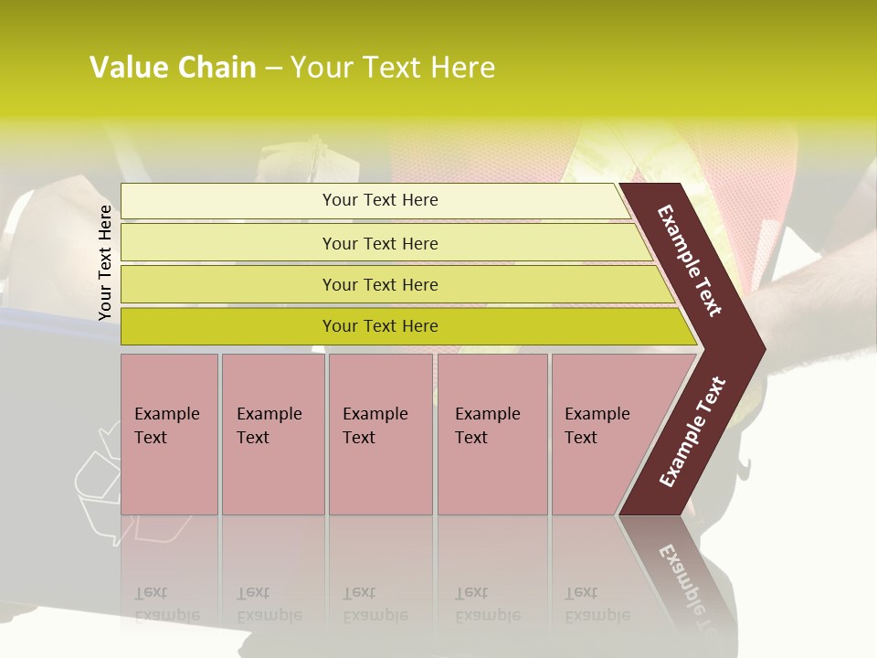 Orange Verdure Sky PowerPoint Template