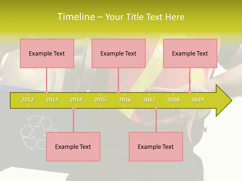 Orange Verdure Sky PowerPoint Template