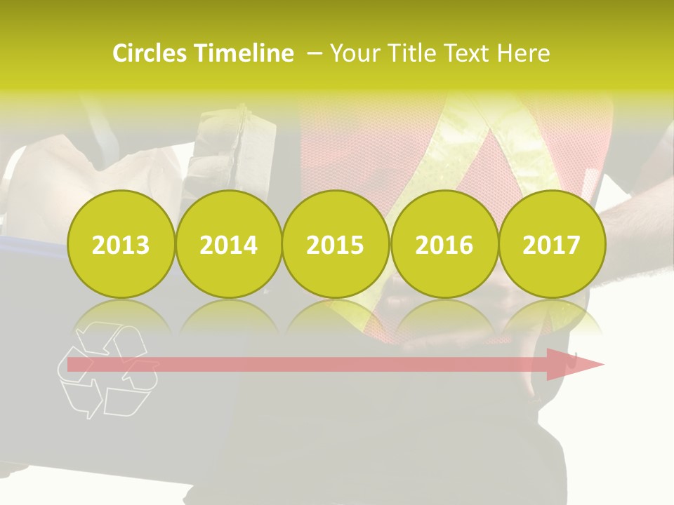 Orange Verdure Sky PowerPoint Template