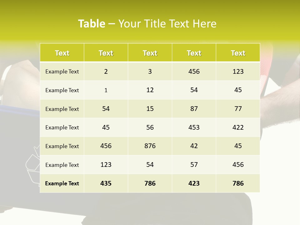 Orange Verdure Sky PowerPoint Template