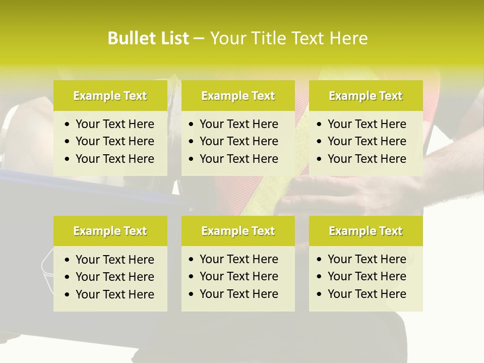 Orange Verdure Sky PowerPoint Template