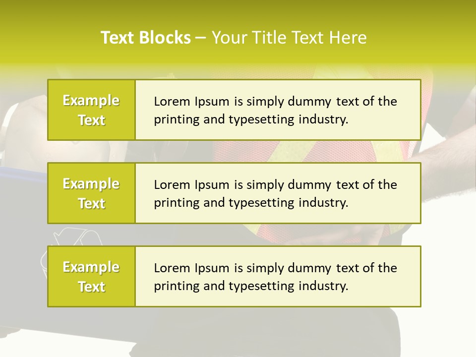 Orange Verdure Sky PowerPoint Template