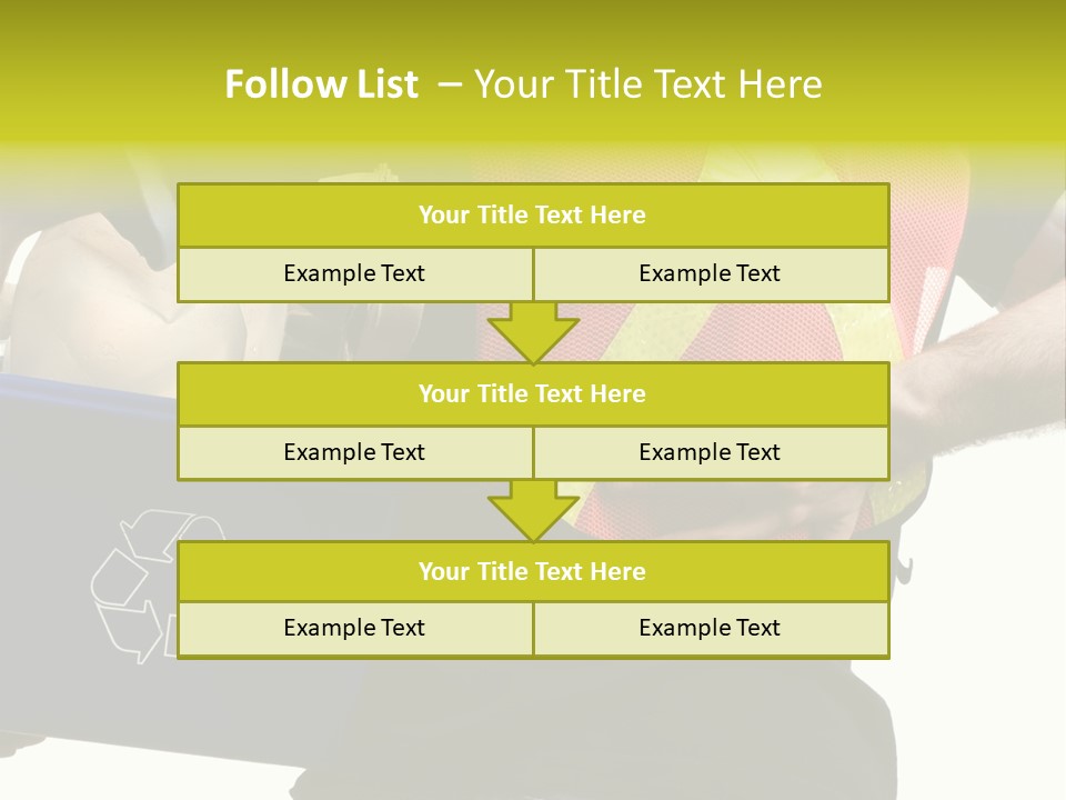 Orange Verdure Sky PowerPoint Template