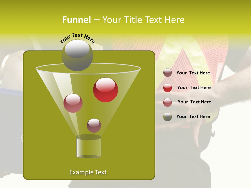 Orange Verdure Sky PowerPoint Template