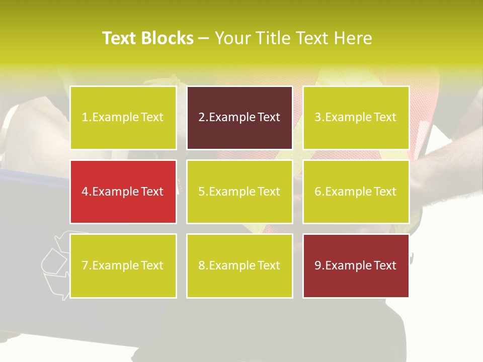 Orange Verdure Sky PowerPoint Template