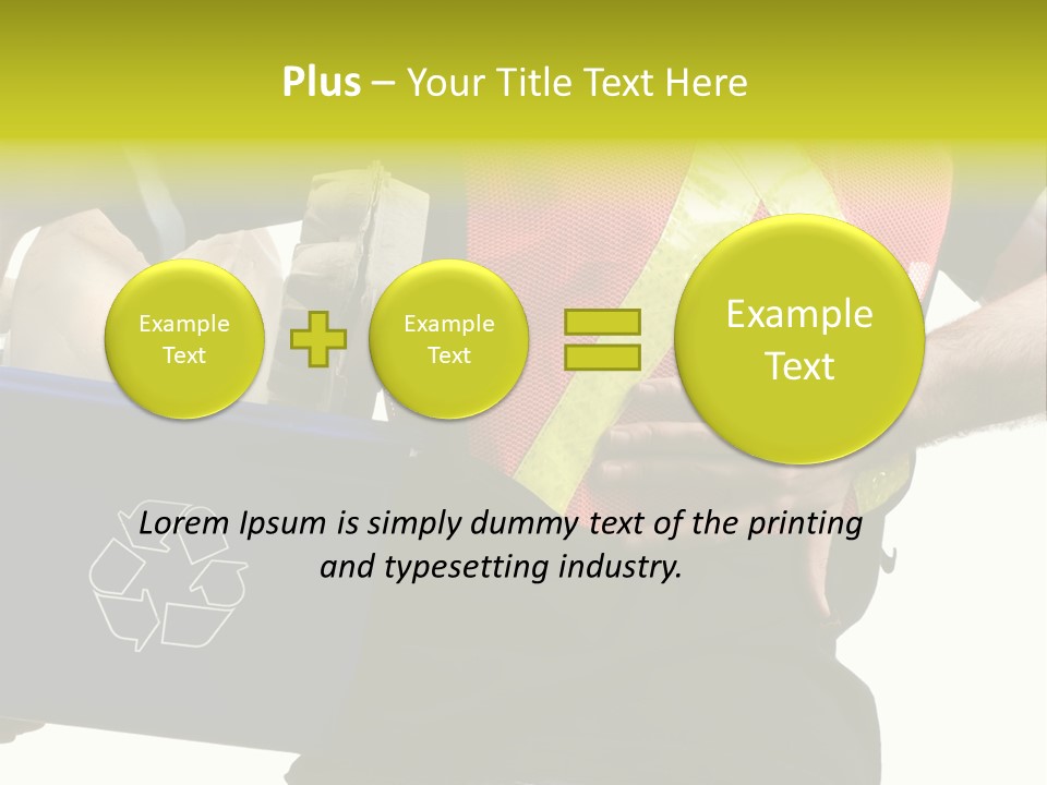 Orange Verdure Sky PowerPoint Template