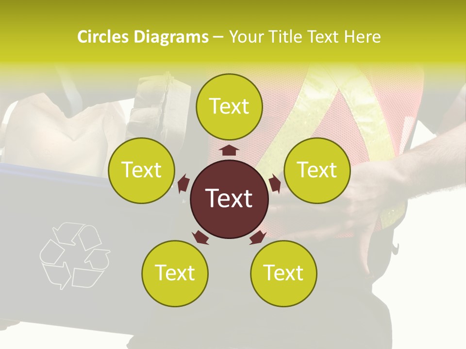 Orange Verdure Sky PowerPoint Template