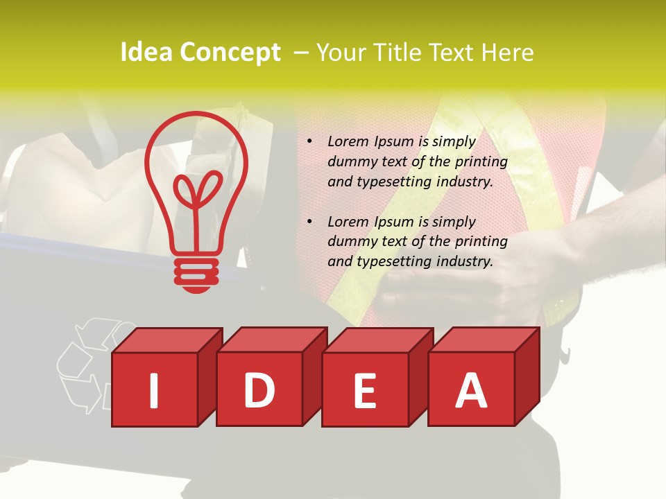 Orange Verdure Sky PowerPoint Template