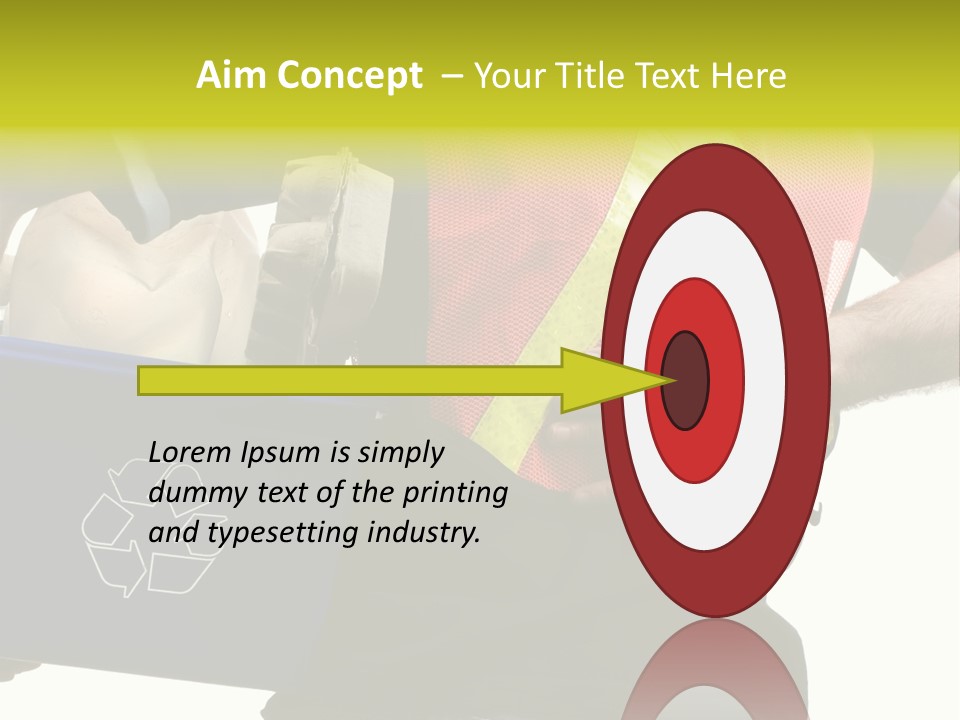 Orange Verdure Sky PowerPoint Template