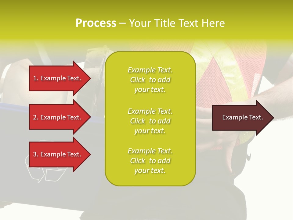 Orange Verdure Sky PowerPoint Template