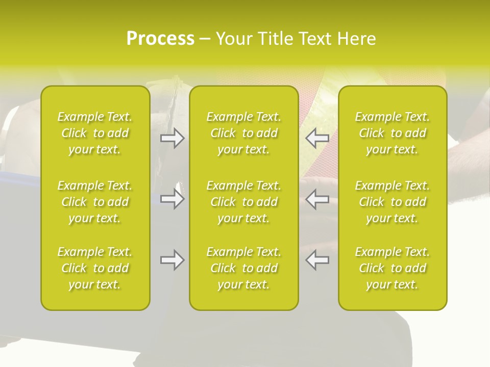 Orange Verdure Sky PowerPoint Template