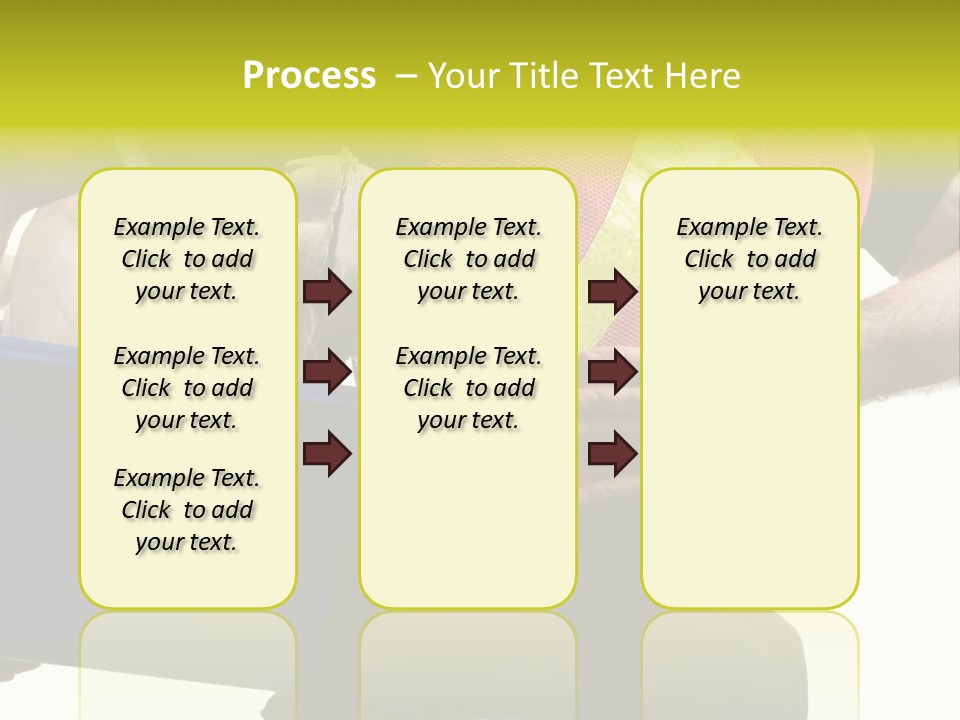 Orange Verdure Sky PowerPoint Template