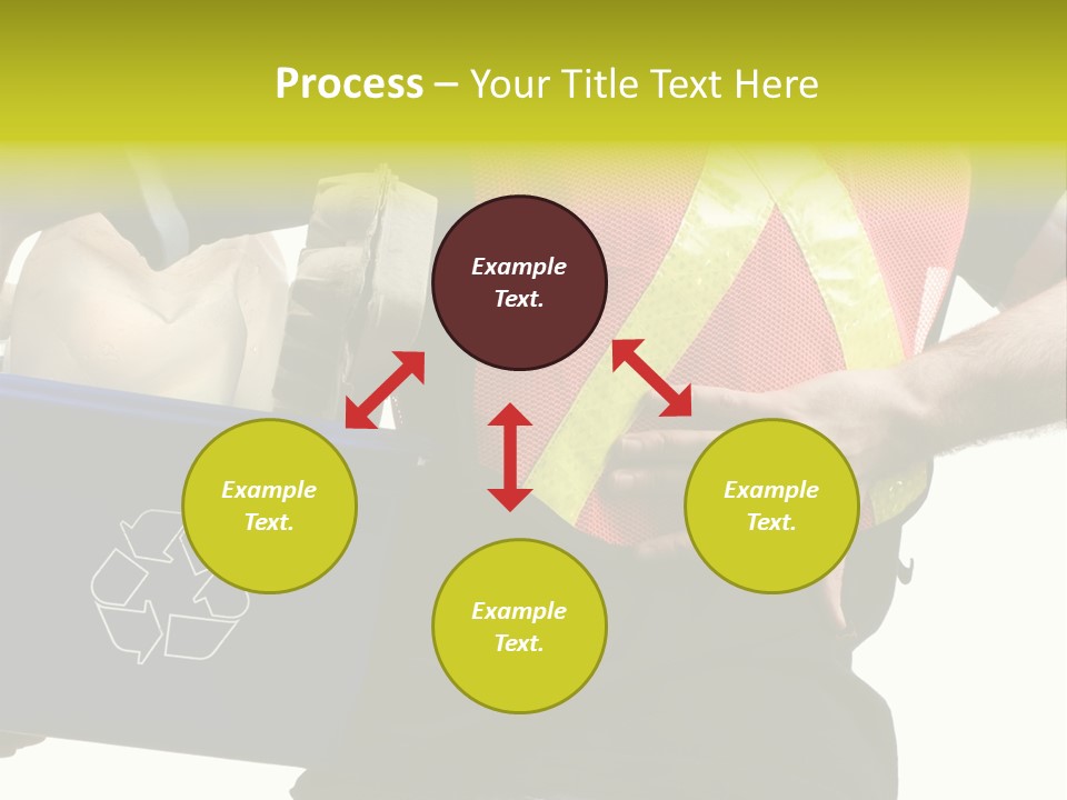 Orange Verdure Sky PowerPoint Template